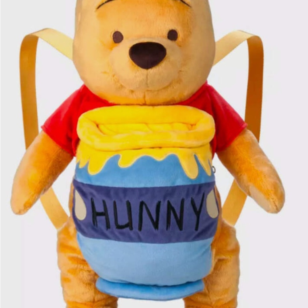 Winnie the Pooh Plush Backpack - Picture 2 of 3